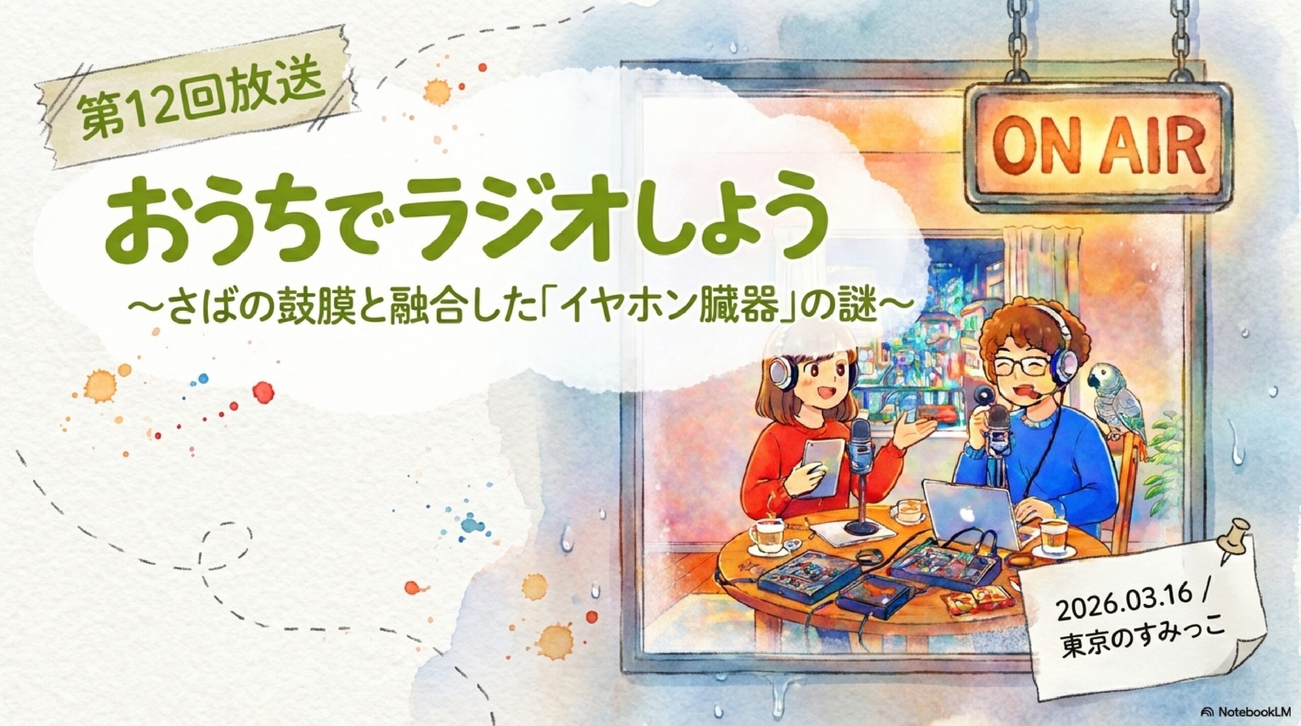 【第12回】ラジオは命の恩人！？さばの鼓膜と融合した「イヤホン臓器」の謎