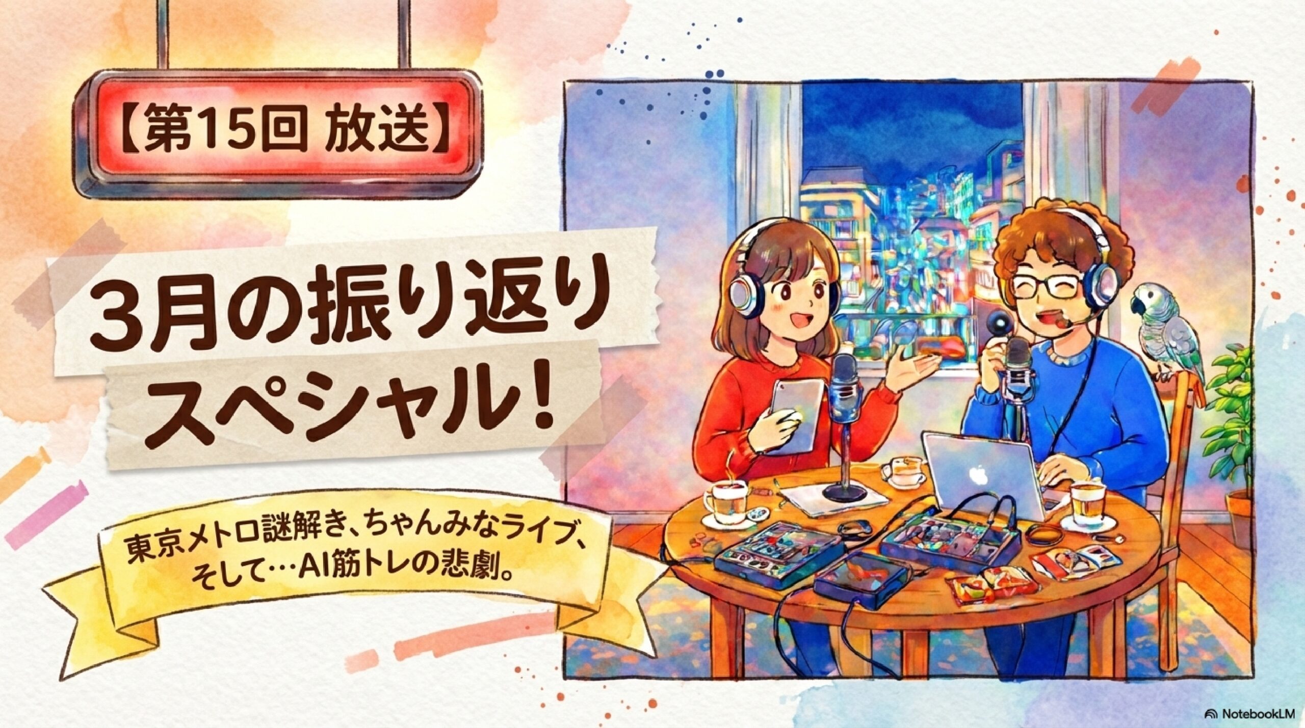 【第15回】東京メトロ謎解きとちゃんみなライブ、そしてAI指導の筋トレで四十肩になった話