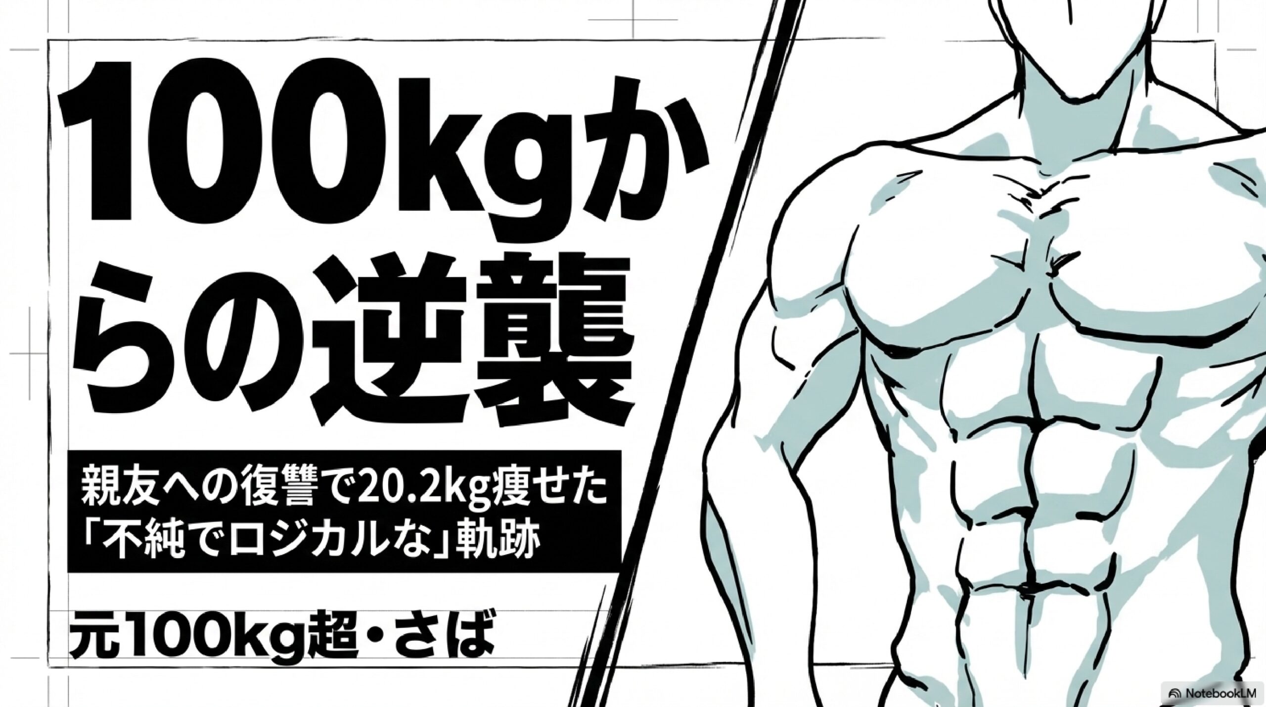 【全記録】元100kgの僕が親友への復讐（？）で20.2キロ痩せた軌跡