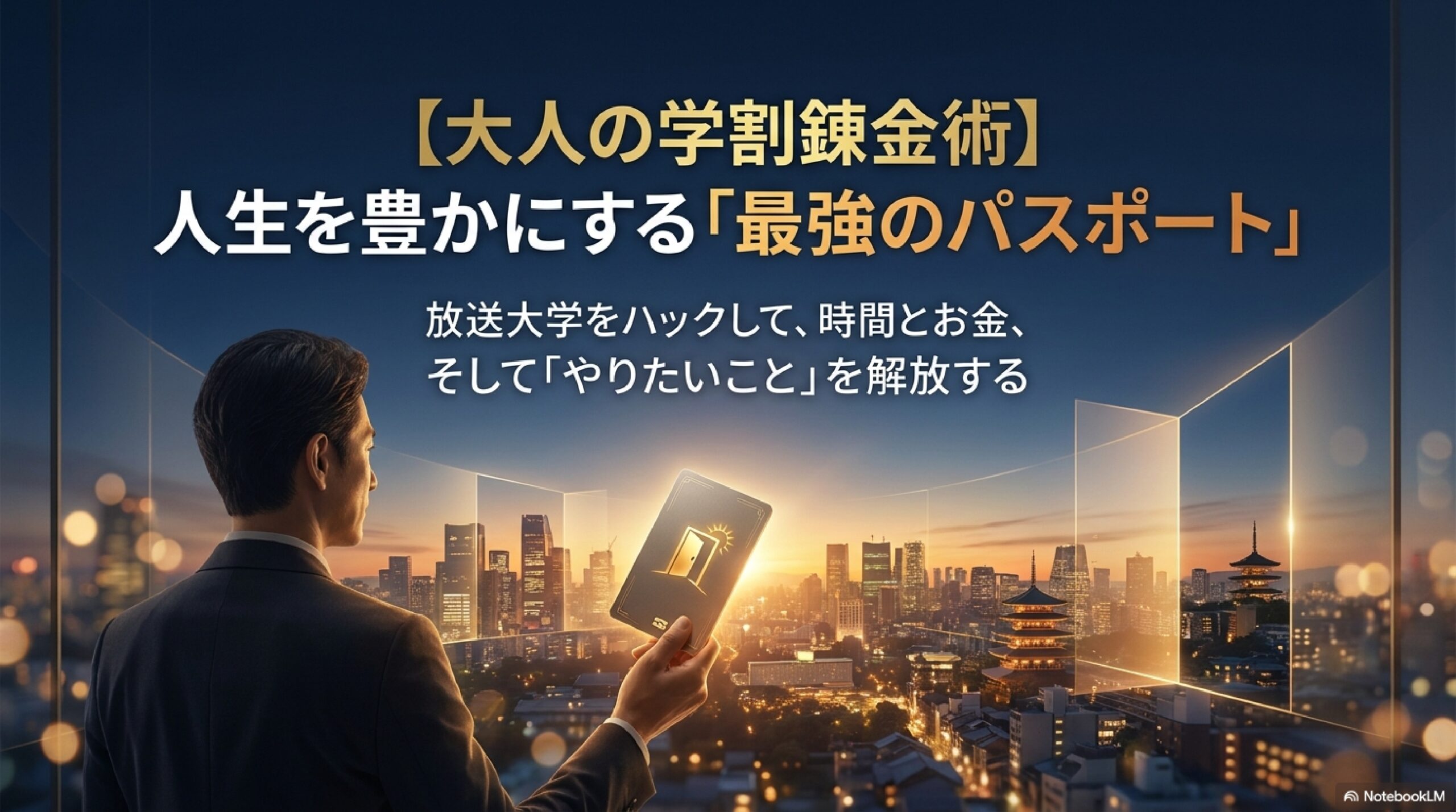 【学割錬金術】放送大学で10年間「えげつない得」をし続ける裏技とリアルな実態