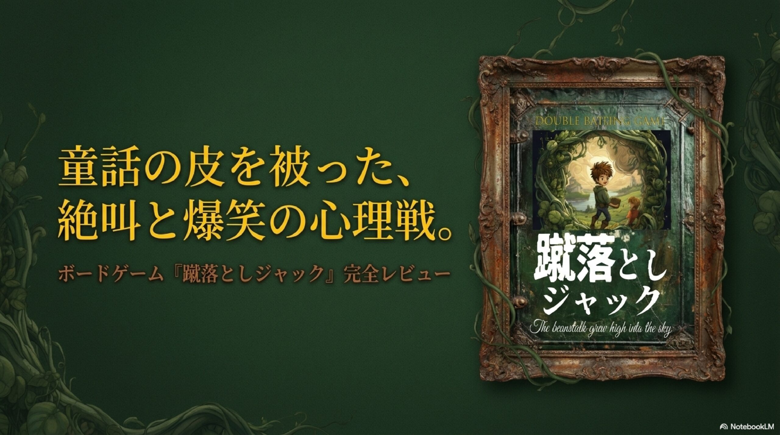 【蹴落としジャック】ルールと評価・レビュー！中古購入の注意点も徹底解説