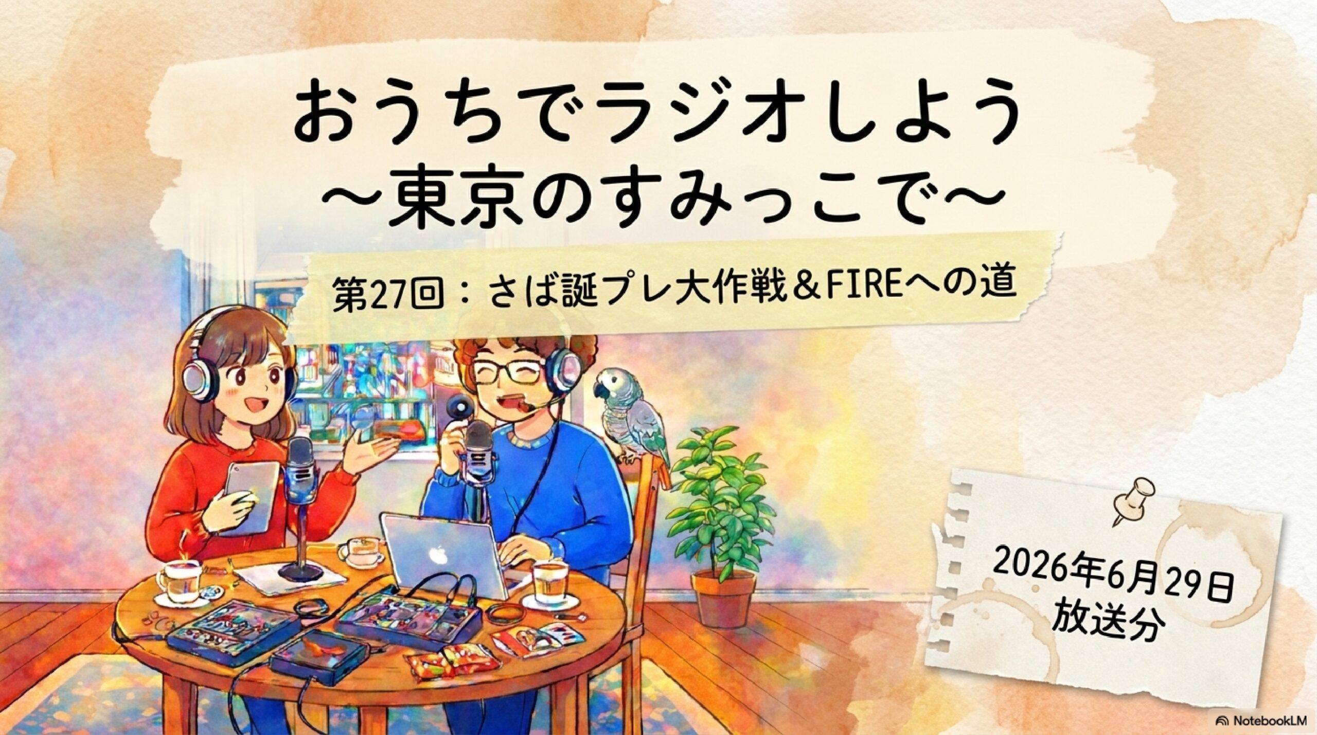 【第27回】さば32歳の誕生日プレゼント大作戦｜おうちでラジオしよう