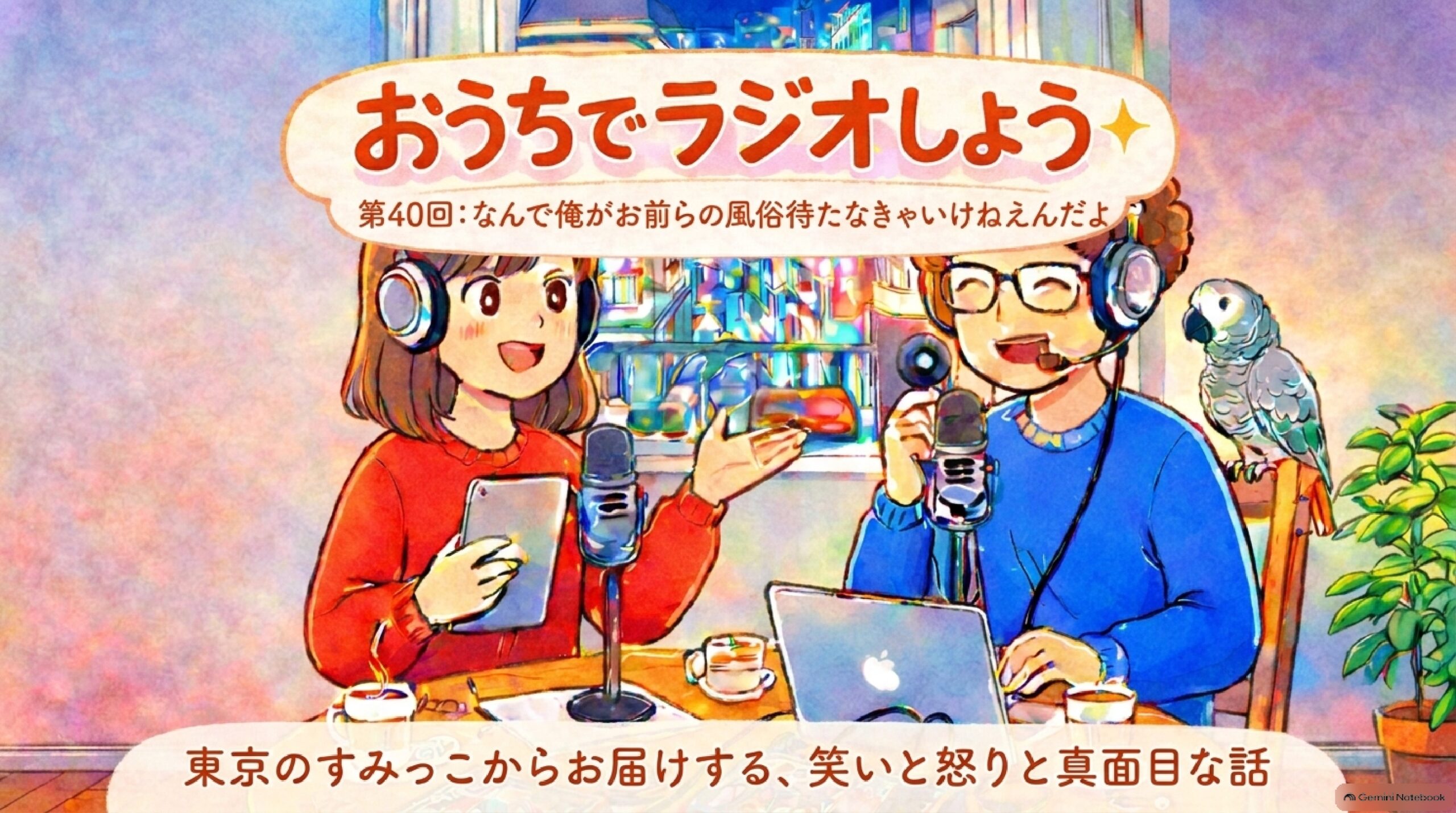 【第40回】なんで俺がお前らの風俗待たなきゃいけねえんだよ|おうちでラジオしよう